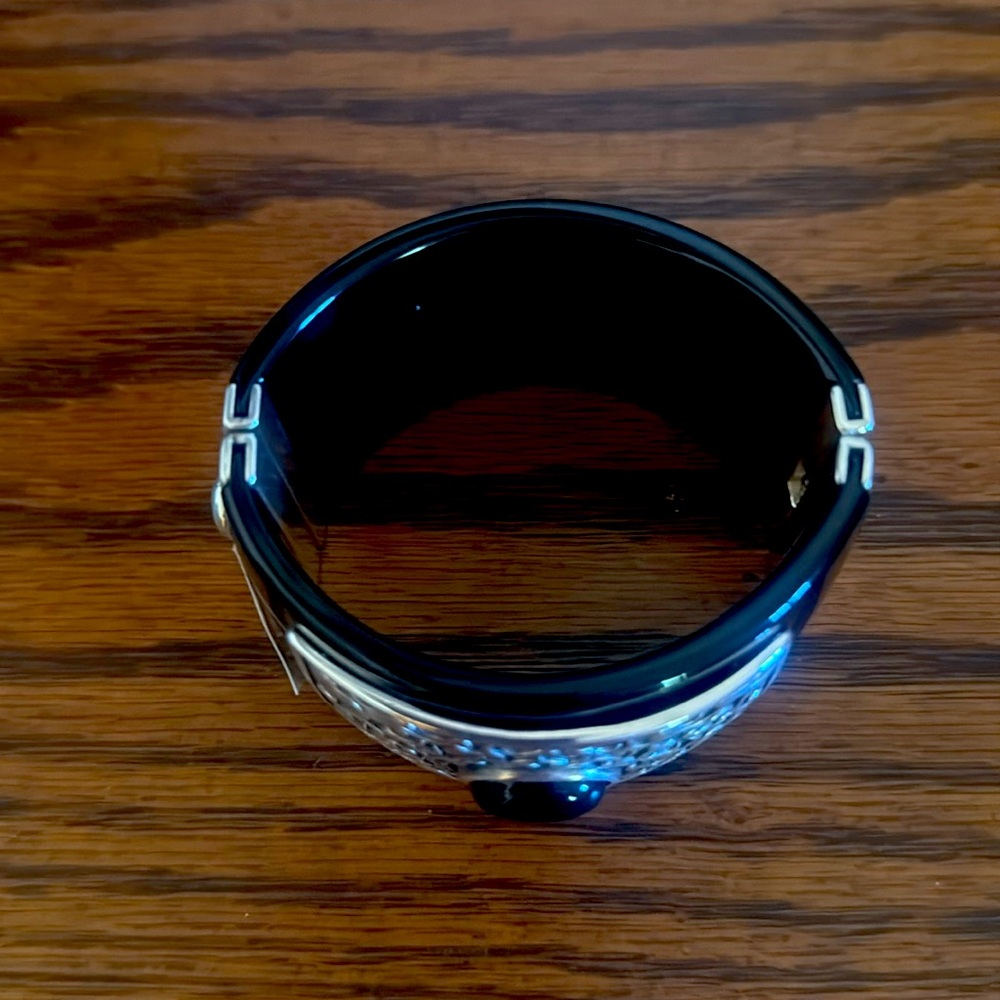 Brighton Black and Silver Ornate Bracelet - Picture 3 of 3